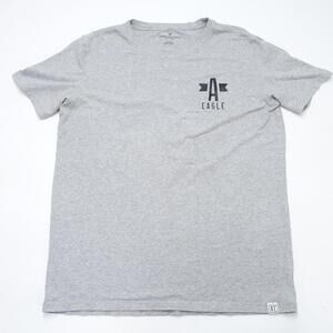 American Eagle Outfitters T-Shirt Mens Medium Heather Gray Short Sleeve Pullover